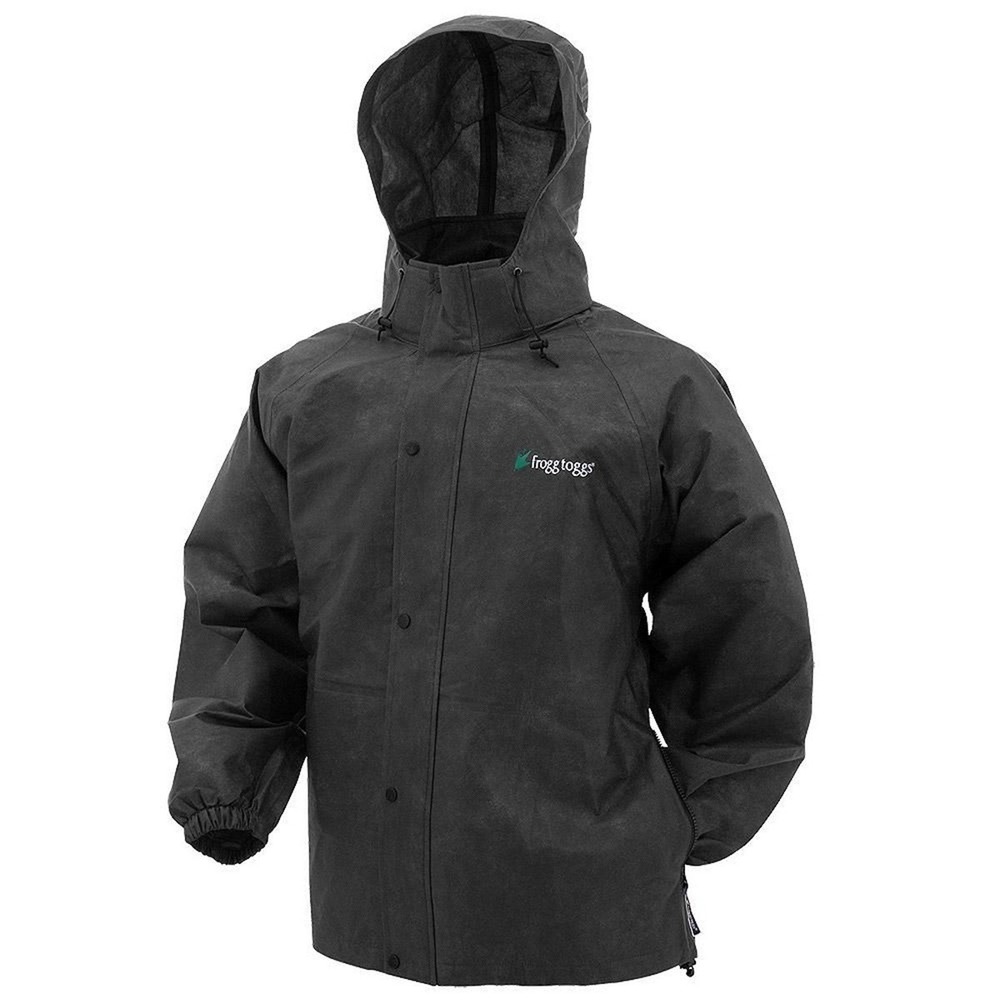 FROGG TOGGS Jacket Mens 3XL Black Classic Pro Action DiPore Gen 2 Waterproof